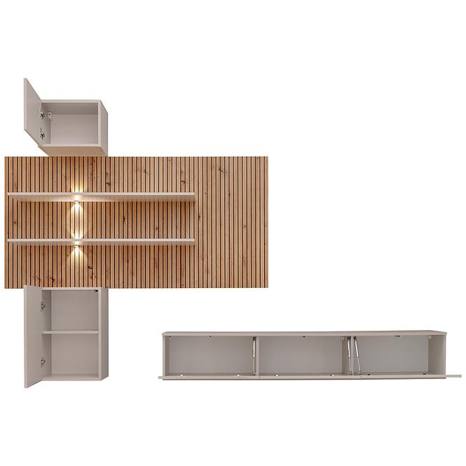 Obývacia Stena Gusto PW B cashmire/artisan,4