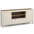 Komoda Mossa M07 2D1S dub whisky/cashmere 
