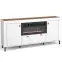 Komoda Mossa M07 2D1S dub whisky/biely mat,5