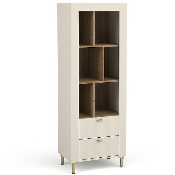 Regál Mossa M04 2S dub whisky/cashmere 