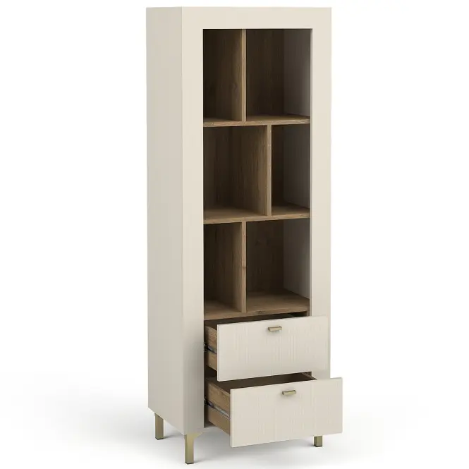 Regál Mossa M04 2S dub whisky/cashmere