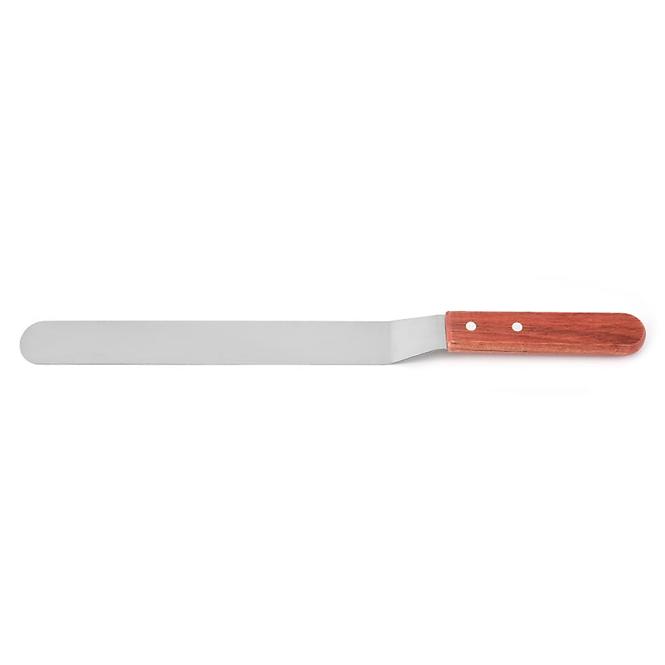 Krémová špachtľa 25 cm s drevenou rukoväťou