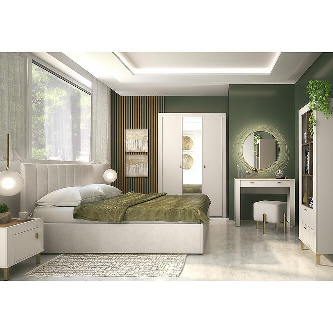 Nočný Stolík Mossa M11 dub whisky/cashmere