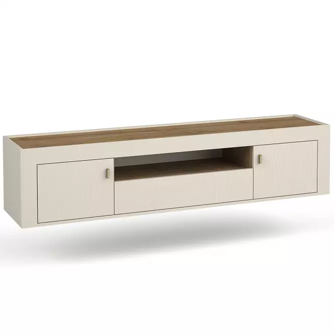 TV Stolík Mossa M08 2D1S dub whisky/cashmere,5