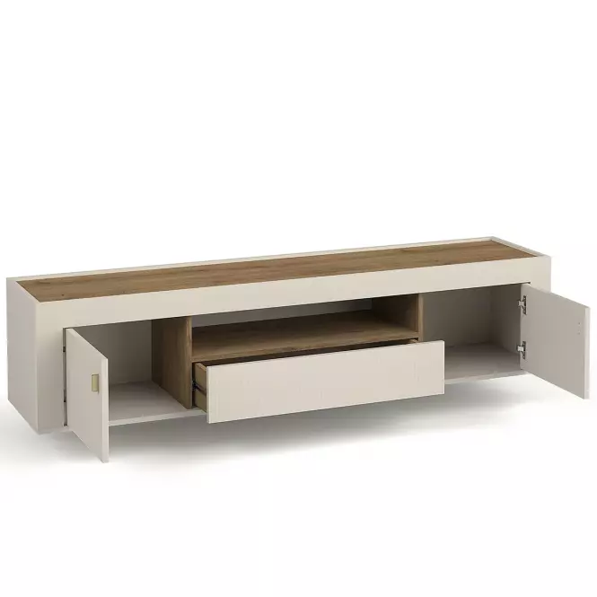 TV Stolík Mossa M08 2D1S dub whisky/cashmere,6