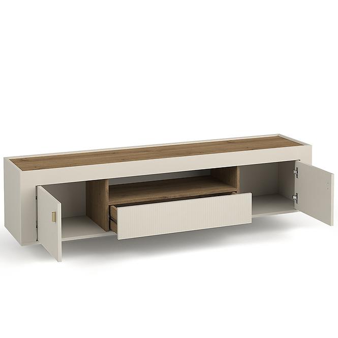 TV Stolík Mossa M08 2D1S dub whisky/cashmere ,6