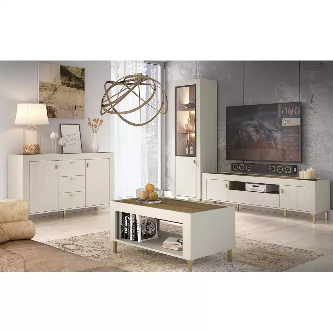 TV Stolík Mossa M08 2D1S dub whisky/cashmere,7