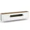 TV Stolík Mossa M08 2D1S dub whisky/biely mat,5