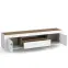 TV Stolík Mossa M08 2D1S dub whisky/biely mat,6