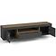 TV Stolík Mossa M08 2D1S dub whisky/čierna mat,6