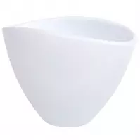 Obal oválny 405 18 cm biela