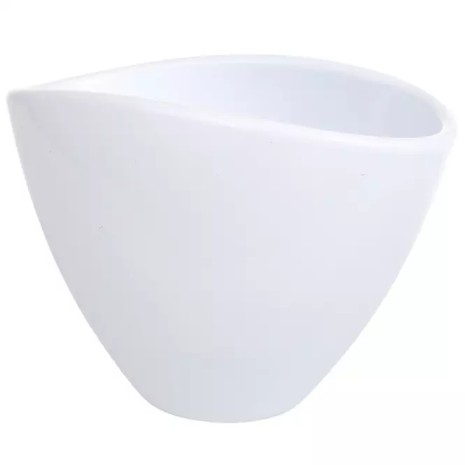 Obal oválny 405 18 cm biela