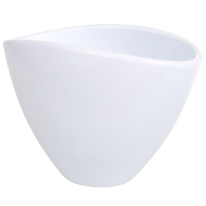 Obal oválny 405 18 cm biela