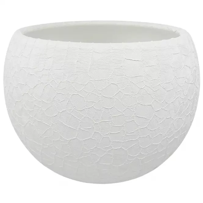 Obal guľa Lizard 17 cm biela