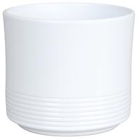 Obal na kvetináč okrúhly  Rille 992 12 cm biela