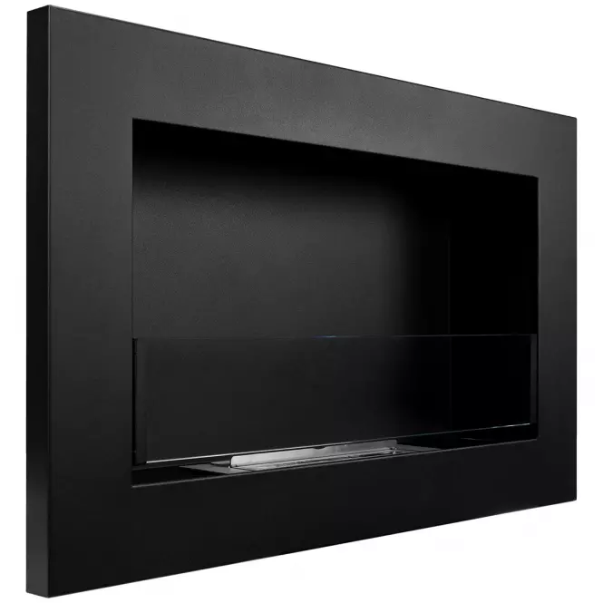 Biokrb 650x400 Slim čierna mat so sklom