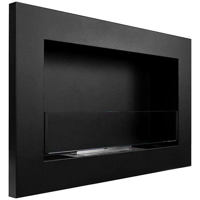 Biokrb 650x400 Slim čierna mat so sklom