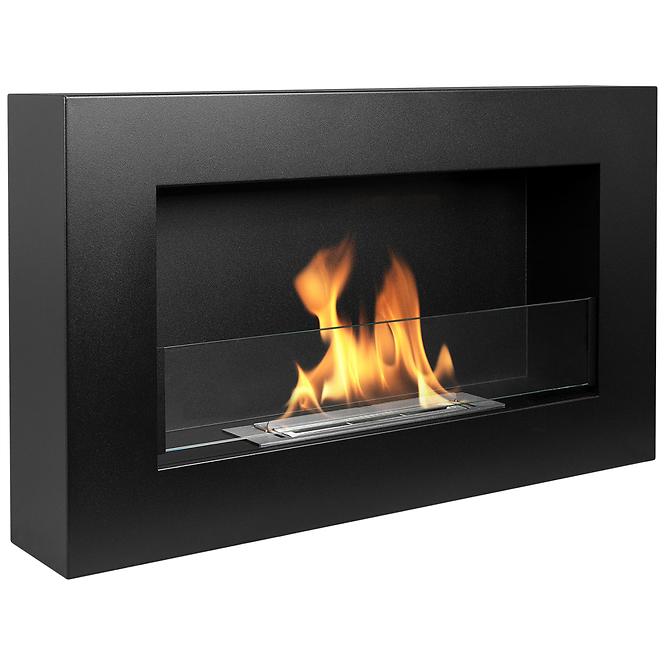 Biokrb 650x400 Box čierna mat zo sklom