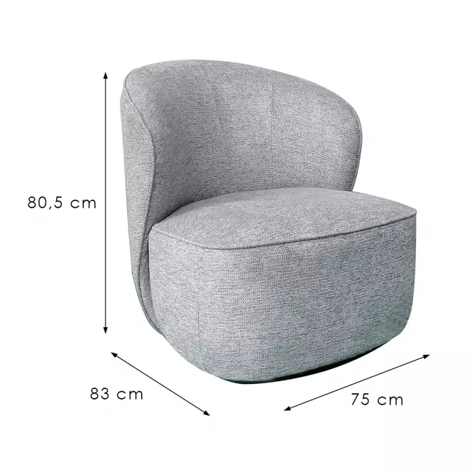 Kreslo Emma 9382 Lord 09,5