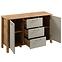 Komoda Indygo K2D3S dub wotan-beige,3