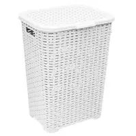 Katex Kôš na bielizeň 45 l ratan /biely/