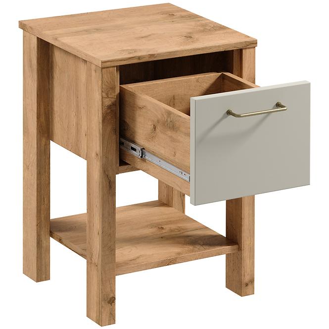Nočný Stolík Indygo SN dub wotan-beige,3