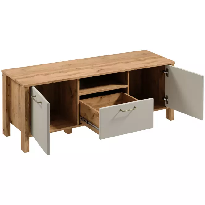 TV Stolík Indygo 1S dub wotan-beige