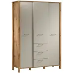 Skriňa Indygo S3D3S dub wotan-beige