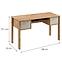 Písací Stôl Indygo B2S dub wotan-beige,2