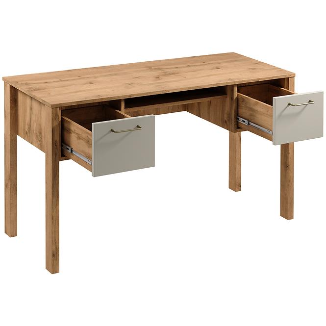 Písací Stôl Indygo B2S dub wotan-beige,3