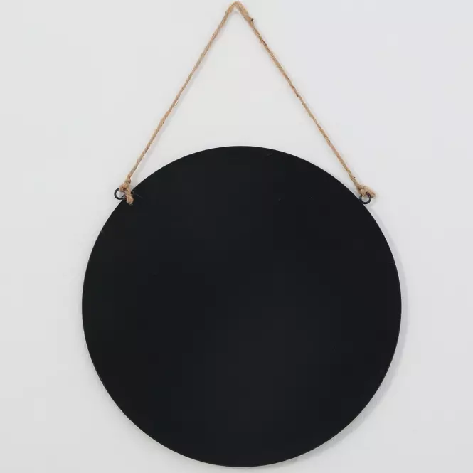 Okrúhle zrkadlo FI29cm čierne