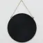 Okrúhle zrkadlo FI29cm čierne,3
