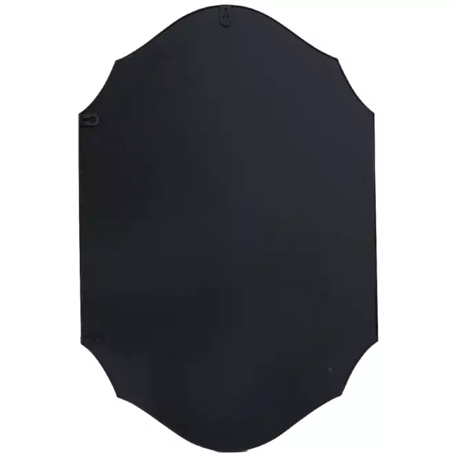 Dekoratívne zrkadlo 40cm x 60cm čierne