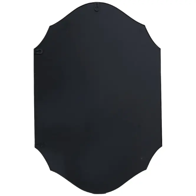 Dekoratívne zrkadlo 40cm x 60cm čierne,3
