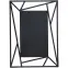 Dekoratívne zrkadlo 69cm x 95cm čierne,3