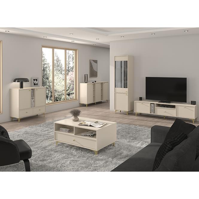 Komoda Tokyo 1  3D pieskovo béžová 823