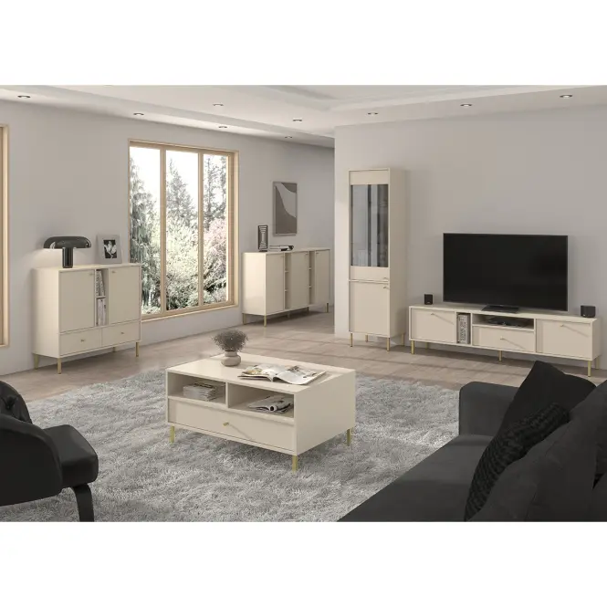 Komoda Tokyo 2  3D pieskovo béžová 823,15
