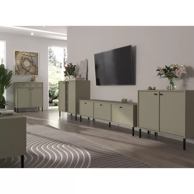 Komoda Tokyo 2  2F 2S eukalyptus 826