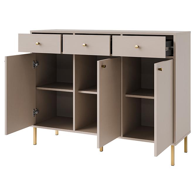 Komoda Tokyo 2  3F 3S pieskovo béžová 827,2
