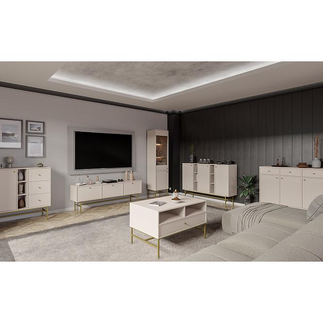 Komoda Tokyo 3  1F 3S pieskovo béžová 824