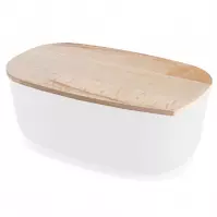 Dóza na pečivo biela