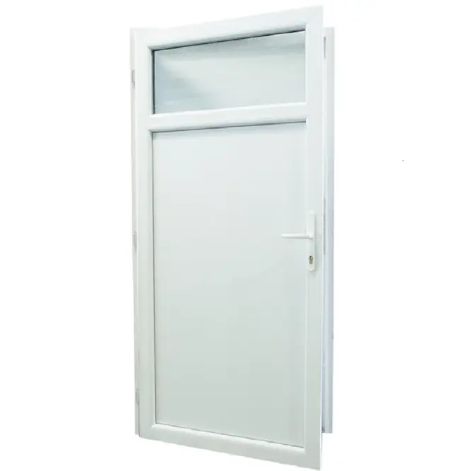 Dvere vchodové Easy Economy D17 90L biele,2