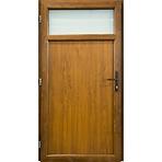 Dvere vchodové Easy Eco D17 90L zlatý dub