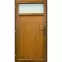 Dvere vchodové Easy Eco D17 90L zlatý dub