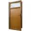 Dvere vchodové Easy Economy D17 90L zlatý dub,2