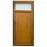 Dvere vchodové Easy Eco D17 90P zlatý dub