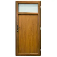 Dvere vchodové Easy Economy D17 90P zlatý dub