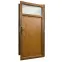 Dvere vchodové Easy Economy D17 90P zlatý dub,2