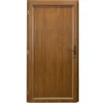 Dvere vchodové Larino Economy D18 90L zlatý dub