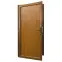 Dvere vchodové Larino Economy D18 90L zlatý dub,2